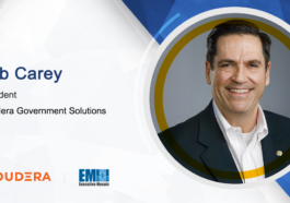 Cloudera’s Rob Carey Emphasizes Importance of Data Lakes in Government AI Applications