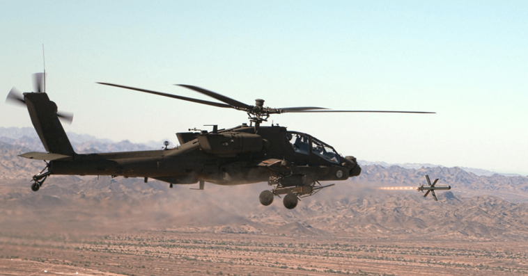 Lockheed’s Spike NLOS Missile Undergoes Live Fire Demo Using Apache V6 Helicopter