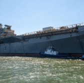 HII Ingalls Shipbuilding Christens Navy’s New Multi-Purpose Amphibious Assault Ship