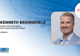 Kenneth Bedingfield Appointed as L3Harris SVP & Chief Financial Officer