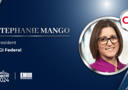 CGI Federal President Stephanie Mango Secures 3rd Wash100 Award for Driving Contract Wins & Tech Progress