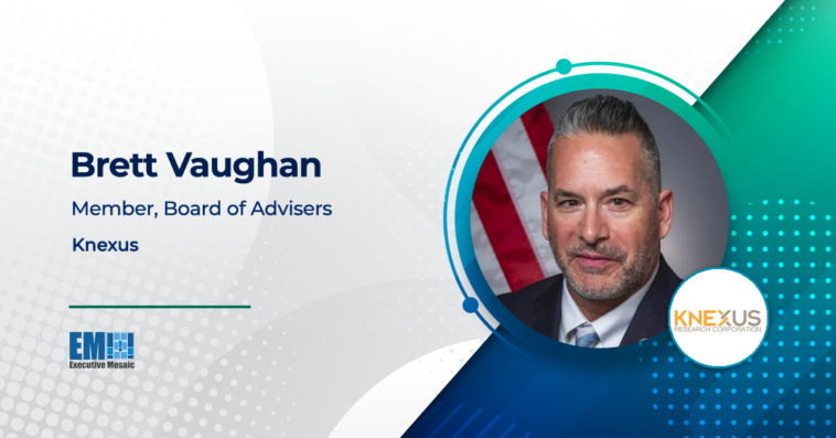 Public Service Veteran Brett Vaughan Added to Knexus’ Board of Advisers