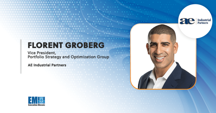Florent Groberg Joins AE Industrial Partners as Portfolio Strategy & Optimization Group VP