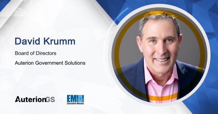 Air Force Veteran David Krumm Joins Auterion Government Solutions’ Board