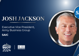 SAIC EVP Josh Jackson Clinches 1st Wash100 Award for Army Business Leadership