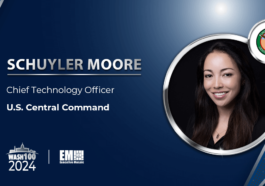 Schuyler Moore, CENTCOM’s 1st CTO, Joins Ranks of 2024 Wash100
