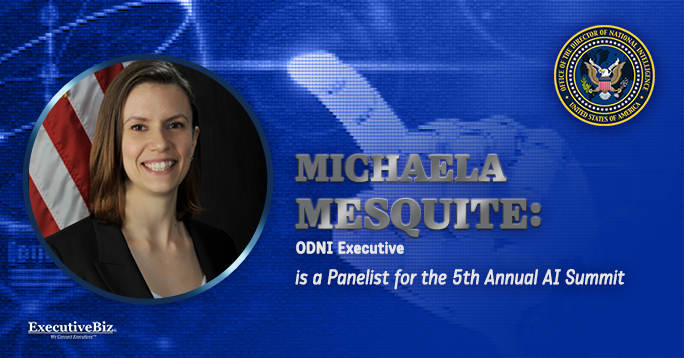 Michaela Mesquite: ODNI Executive is a Panelist for the 5th Annual AI Summit
