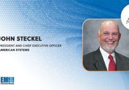 American Systems Programs Secure CMMI Maturity Level 3 Appraisal; John Steckel Quoted