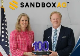 Jim Garrettson Presents 2024 Wash100 Award to SandboxAQ’s Jen Sovada