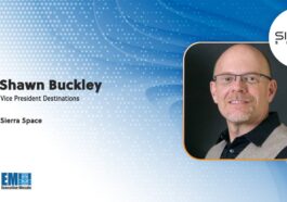 Space Station Technology Expert Shawn Buckley Appointed to VP Position at Sierra Space