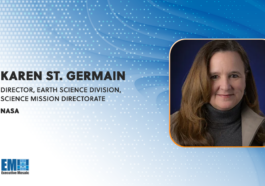 NASA, IBM Research Build AI Model to Back Weather, Climate Applications; Karen St. Germain Quoted