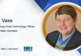 William Vass to Assume CTO Role at Booz Allen