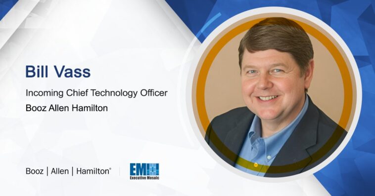 William Vass to Assume CTO Role at Booz Allen