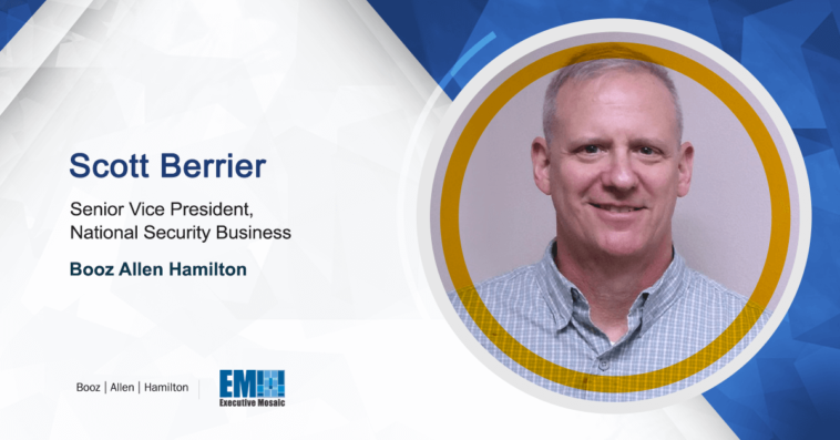 Former DIA Director Scott Berrier Named SVP in Booz Allen’s National Security Business