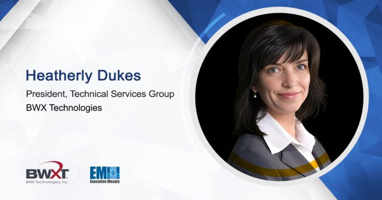 BWXT-Led Joint Venture to Manage NNSA’s Pantex Plant Under Potential $30B Contract; Heatherly Dukes Quoted