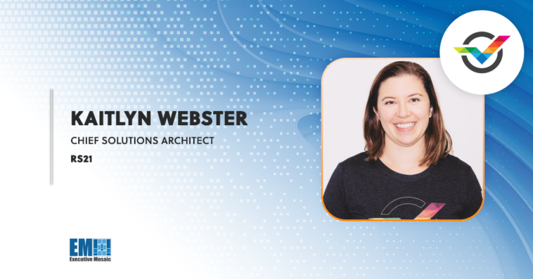Kaitlyn Webster Promoted to Chief Solutions Architect at RS21