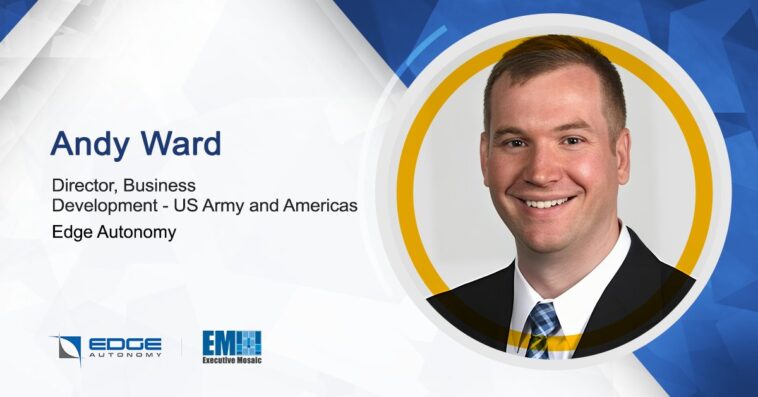 Andy Ward Named Director of Business Development at Edge Autonomy