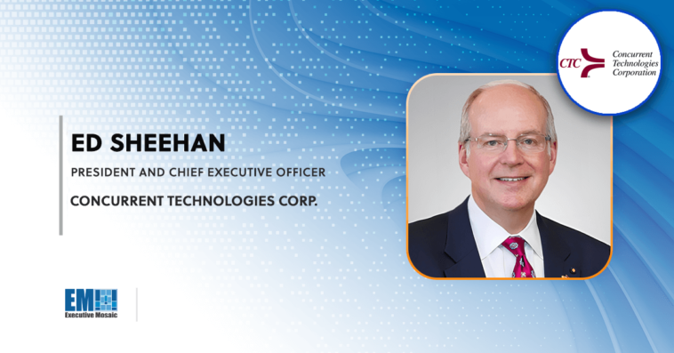 CTC Secures Option Year Under DOD Contract for Occupational Health Program Support; Ed Sheehan Quoted