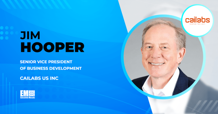 Jim Hooper Named Business Development SVP for Cailabs US