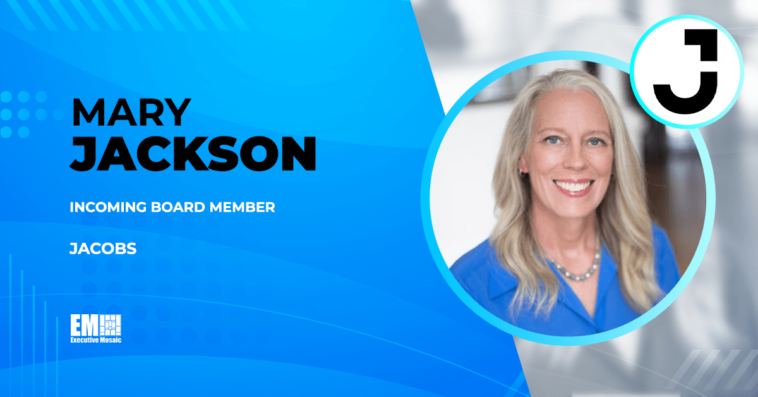 Jacobs Names Retired Navy Vice Adm. Mary Jackson to Board of Directors