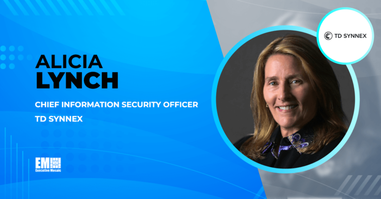 TD SYNNEX Appoints Alicia Lynch as Chief Information Security Officer