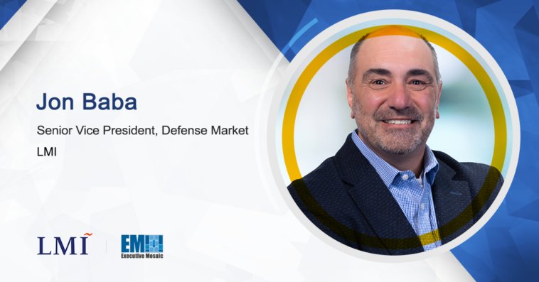 LMI Secures Contract to Provide Technical Support for DOD Office; Jon Baba Quoted