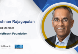 Krishnan Rajagopalan Joins NobleReach Foundation Board to Support Talent Development Programs