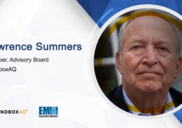 SandboxAQ Recruits Former Treasury Secretary Lawrence Summers to Advisory Board