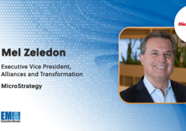 MicroStrategy Government Cloud Platform Added to AWS Marketplace; Mel Zeledon Quoted