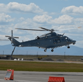 Boeing Makes Initial Delivery of Grey Wolf Helicopter to Air Force
