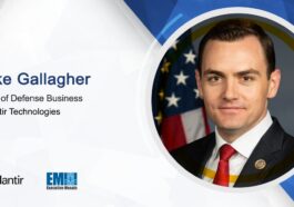 Palantir Names Former Congressman Mike Gallagher as Defense Business Head