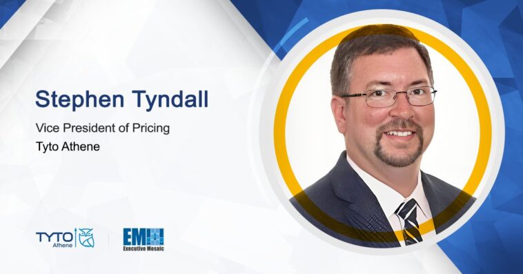 Stephen Tyndall Appointed VP of Pricing at Tyto Athene