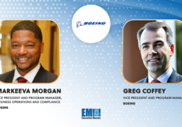 Boeing Names Markeeva Morgan, Greg Coffey to VP, Program Management Roles