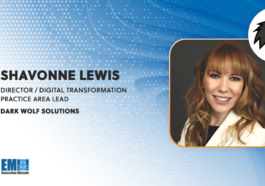 Shavonne Lewis Appointed to Lead Dark Wolf Solutions Digital Transformation Practice Area
