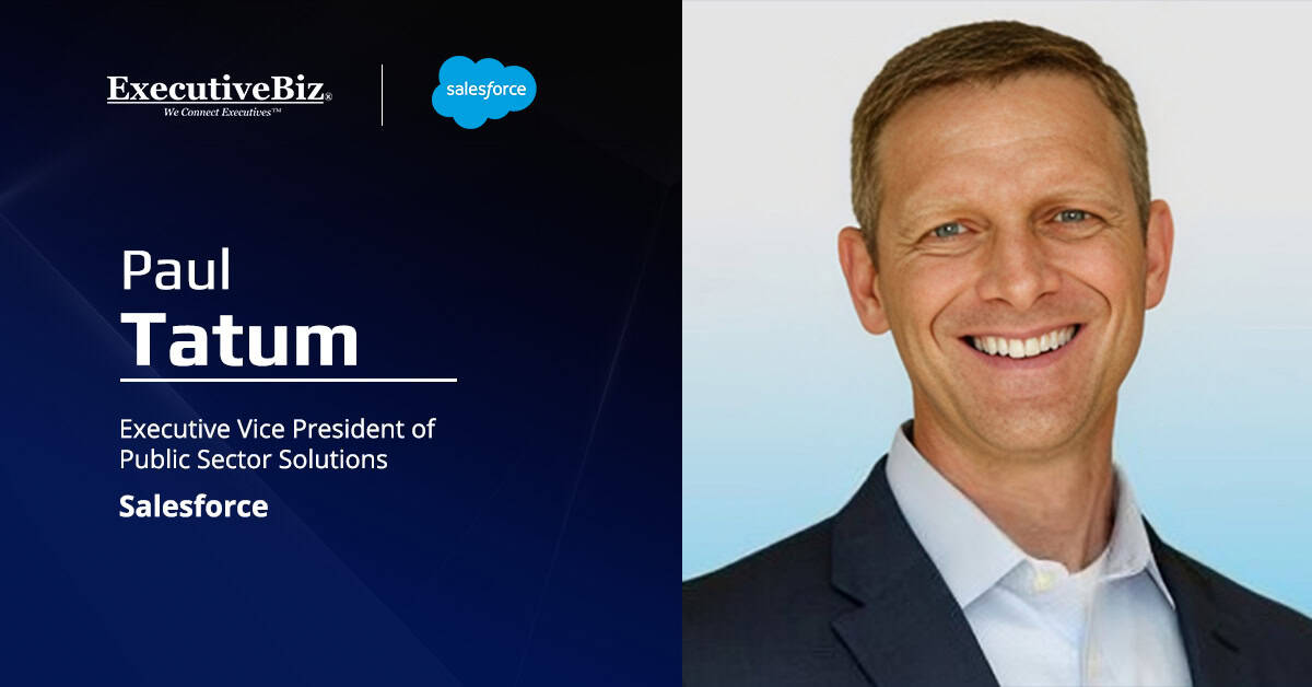 Salesforce logo. Salesforce has launched its AI-driven Agentforce for Public Sector platform.