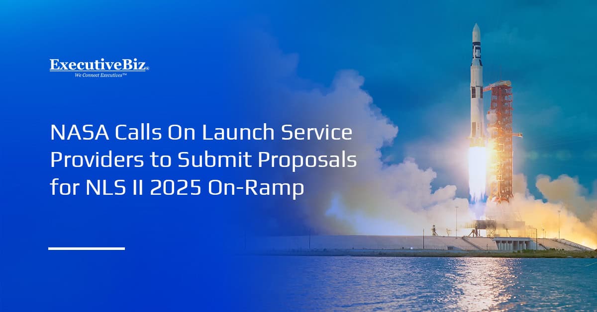 A rocket launches. NASA's NLS II contract vehicle provides the agency access to rockets from multiple vendors