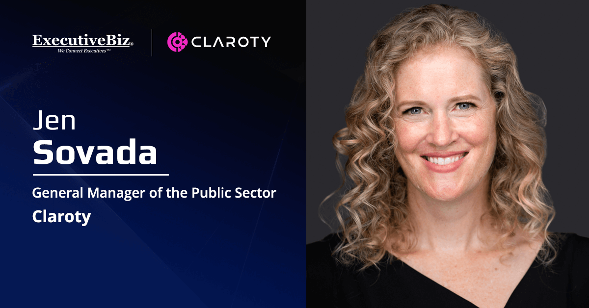 Jen Sovada, general manager for public sector at Claroty. Sovada wrote about workforce and budget cuts at CISA.