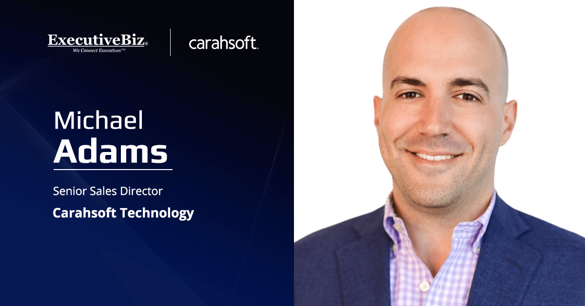 Carahsoft's Michael Adams. Carahsoft will work to provide government customers access to Resemble's deepfake simulator.