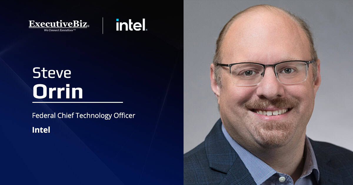 Steve Orrin. The Intel executive said private R&D is key to achieving U.S. AI Action Plan goals.