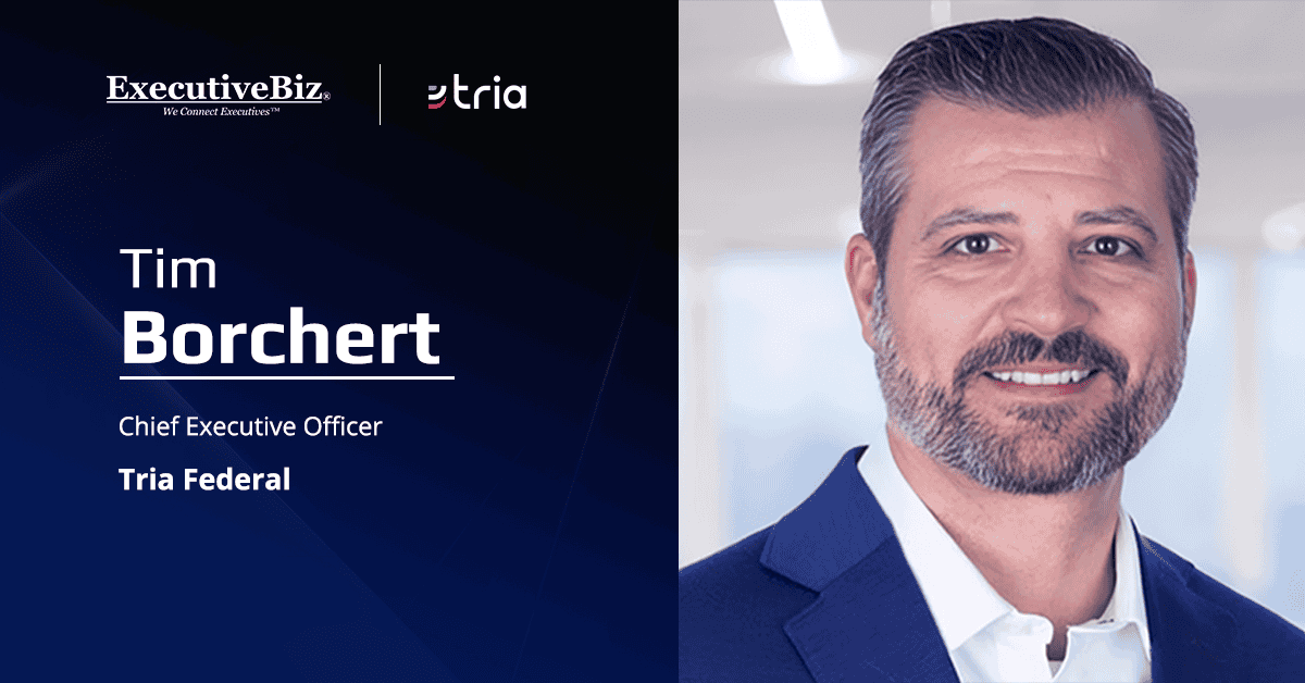 Tim Borchert. Tria Federal's CEO touted the security, flexibility and ease of use of his company's generative AI platform.
