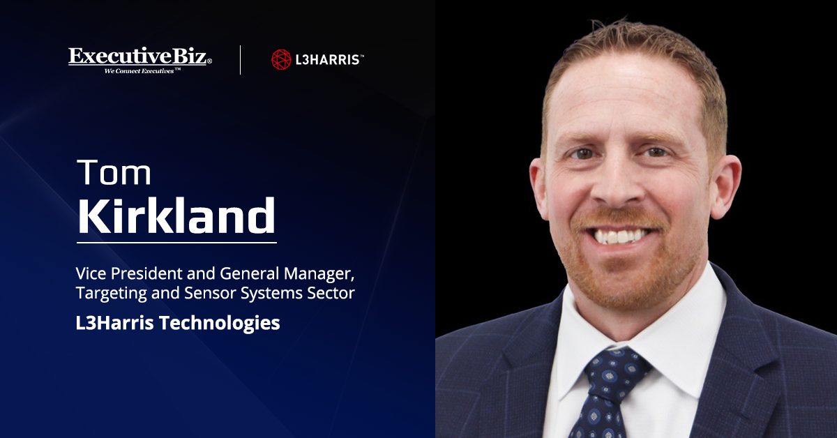 Tom Kirkland, an executive at L3Harris. Kirkland leads the new C-UxS initiative