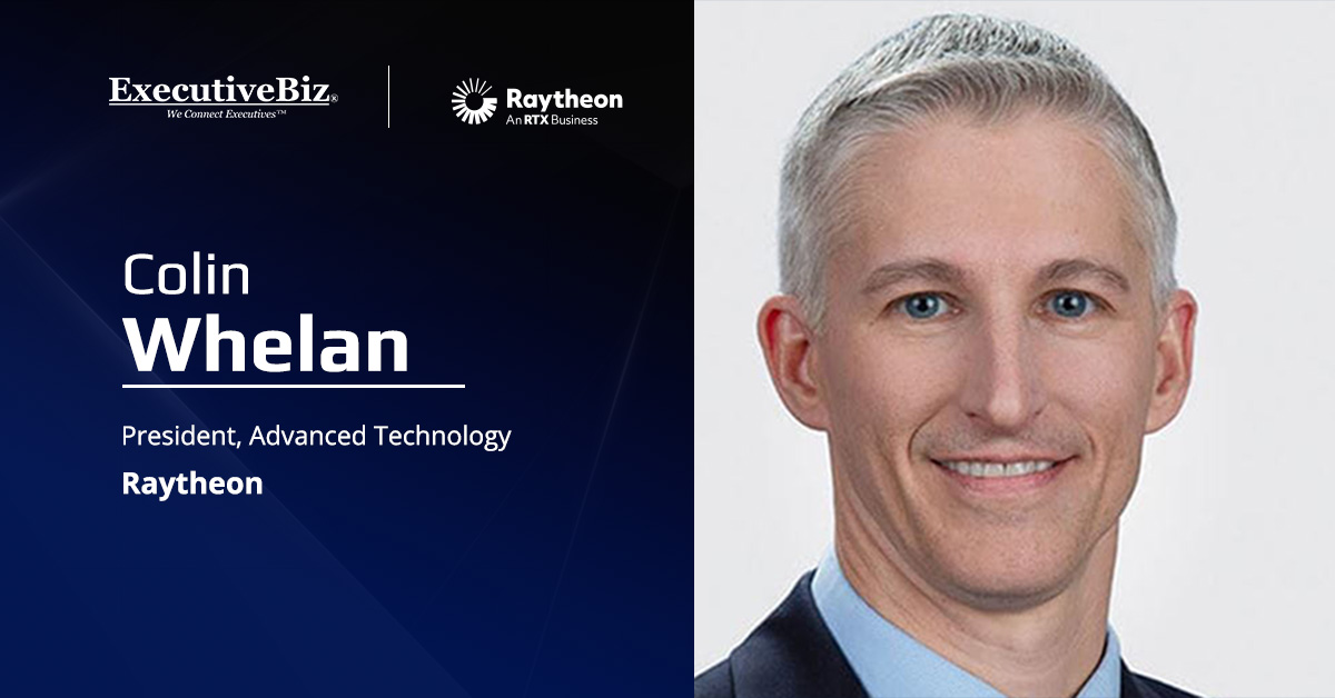 Colin Whelan, president of advanced technology at Raytheon. Whelan said the test is "more than just a technical achievement"