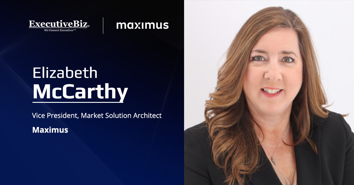 Elizabeth McCarthy. Maximus named Elizabeth McCarthy as vice president and market solution architect at Maximus.