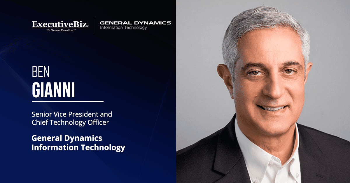 GDIT, Google Public Sector Expand Partnership to Deliver Cloud, AI Capabilities for Government GDIT CTO Ben Gianni. Gianni says industry-government partnerships are necessary to accelerate innovation.