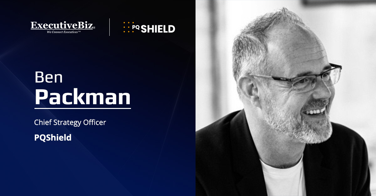 Ben Packman. The PQShield executive underscored the value of partnering with Carahsoft on the PQC product suite distribution.