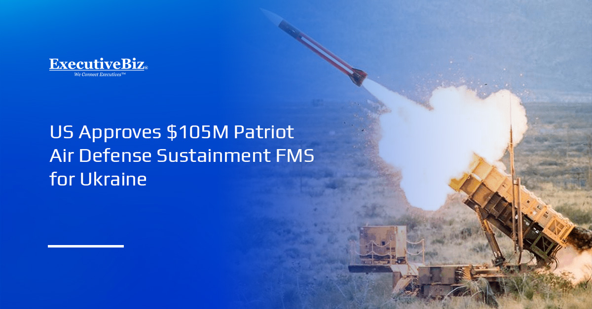 Patriot system launches a missile. Ukraine requested to purchase Patriot sustainment items and services.