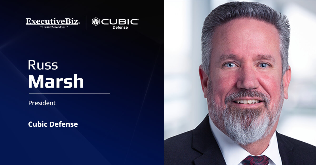 Russ Marsh, Cubic Defense president. Marsh said SNC's Freedom Trainer is utilizing the capabilities of mid-tier companies