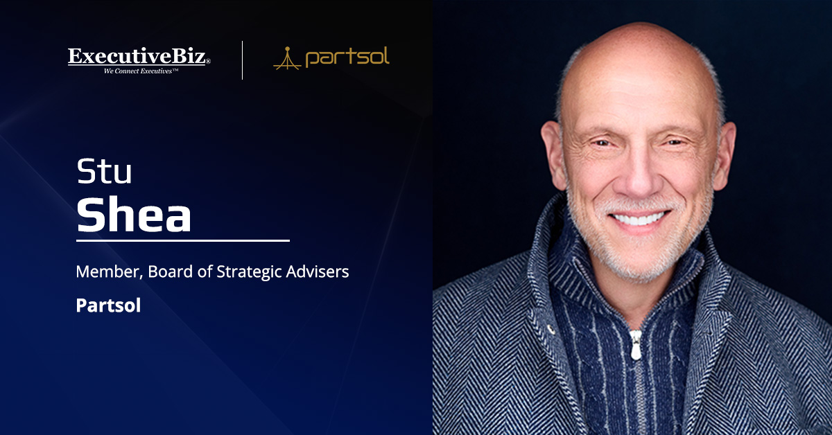Stu Shea, Partsol board of strategic advisers member. Shea brings to Partsol decades of leadership experience