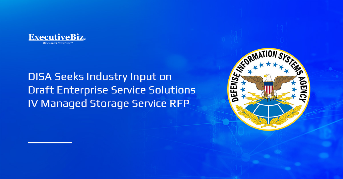 Logo of the Defense Information Systems Agency. DISA released new ESS IV documents