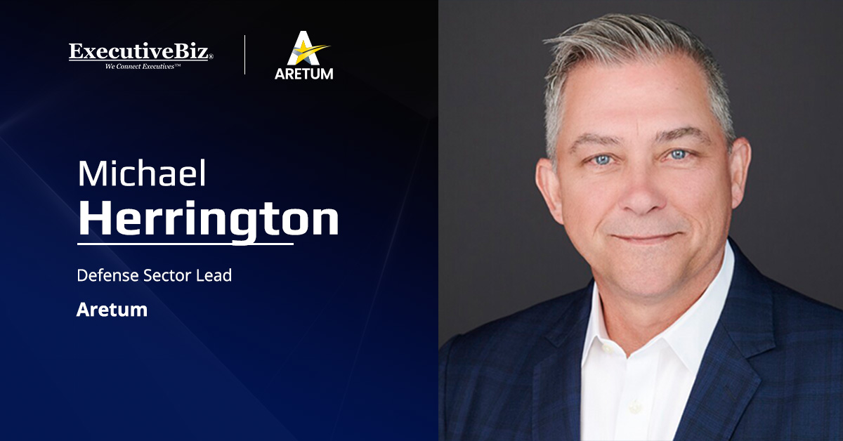 Aretum Recruits Michael Herrington to Lead Its Defense Sector Business Michael Herrington, defense sector lead at Aretum. Herrington comes to Aretum from Tsymmetry